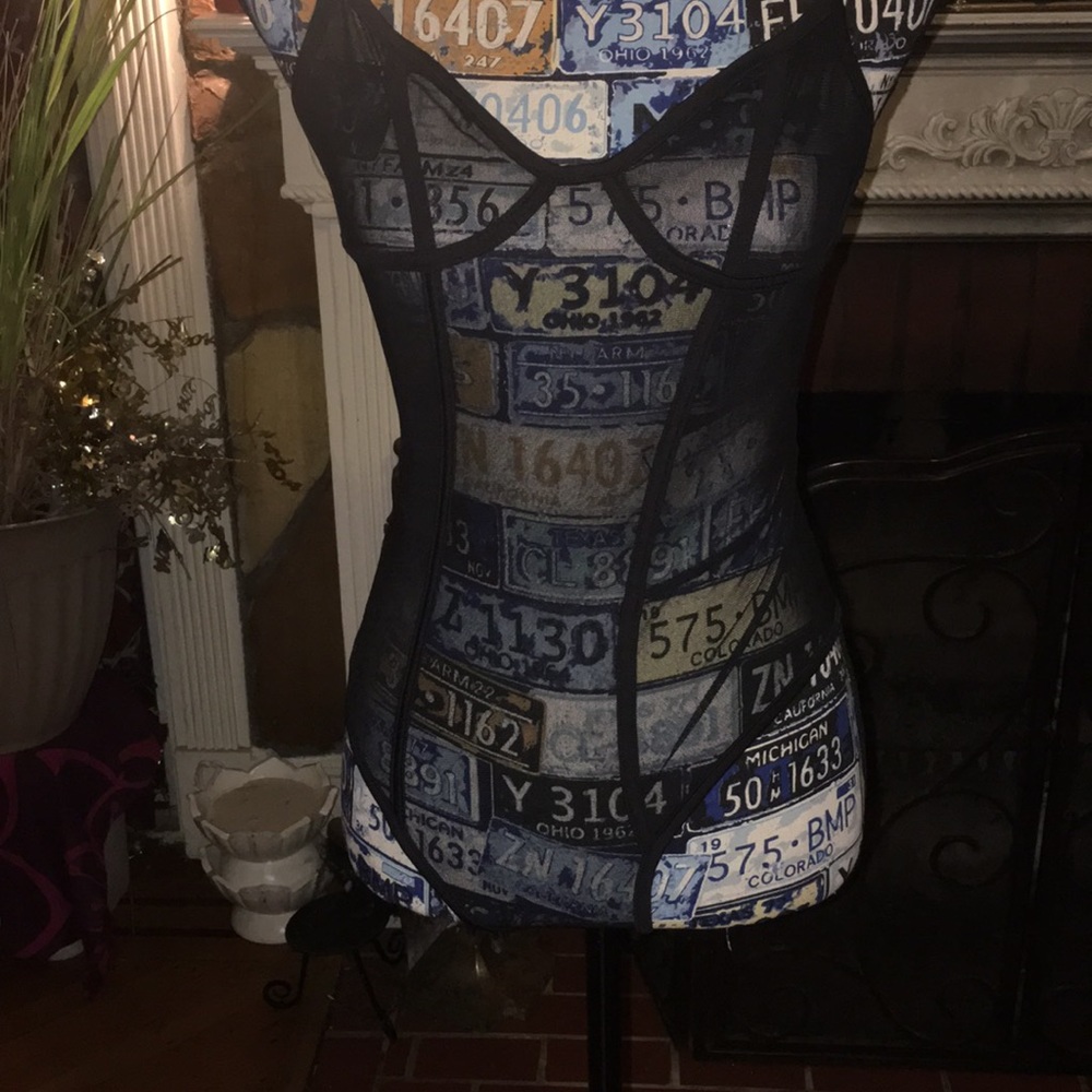 Mesh body suit